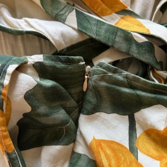 FARM Rio Cutout Tie-Back Romper M - Picture 8 of 15